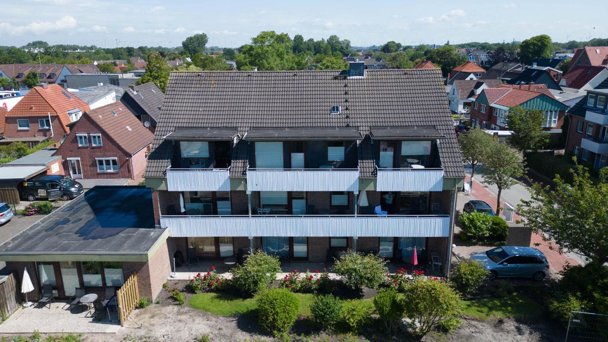 Haus Am Anker Wohnung 9 Busum Bagian luar foto
